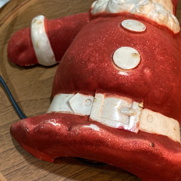 Vintage Light up Santa - Picture 5 of 6